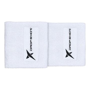 Drop Shot Wristband Short White